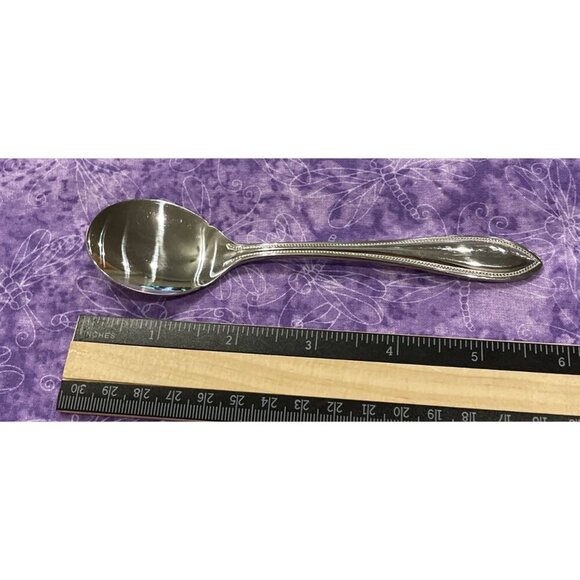 Wallace American Tradition 18/10 Stainless Sugar Spoon Flatware - Picture 3 of 4